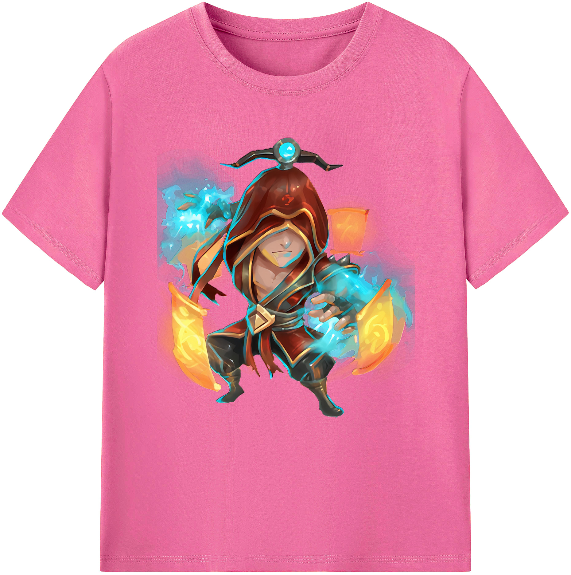 （画像用） リーグ・オブ・レジェンド League of Legends LOL レディースカジュアルプリントTシャツ（綿100％）